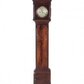 A George III Mahogany Tall Cas