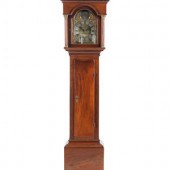 A George III Mahogany Tall Cas