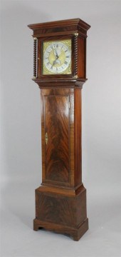 A George III mahogany thirty h