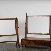 A George III mahogany toilet m