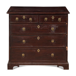 A George III Oak Chest of Drawers