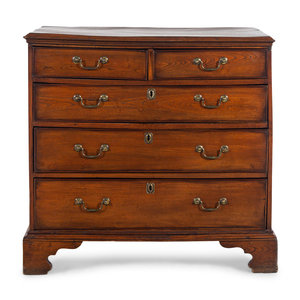 A George III Oak Chest of Drawers