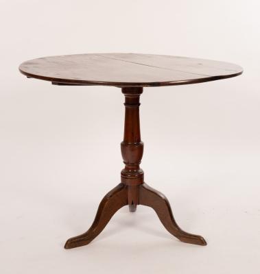 A George III oak circular