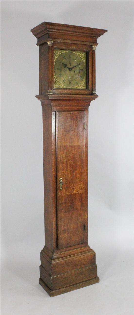 A George III oak eight day longcase