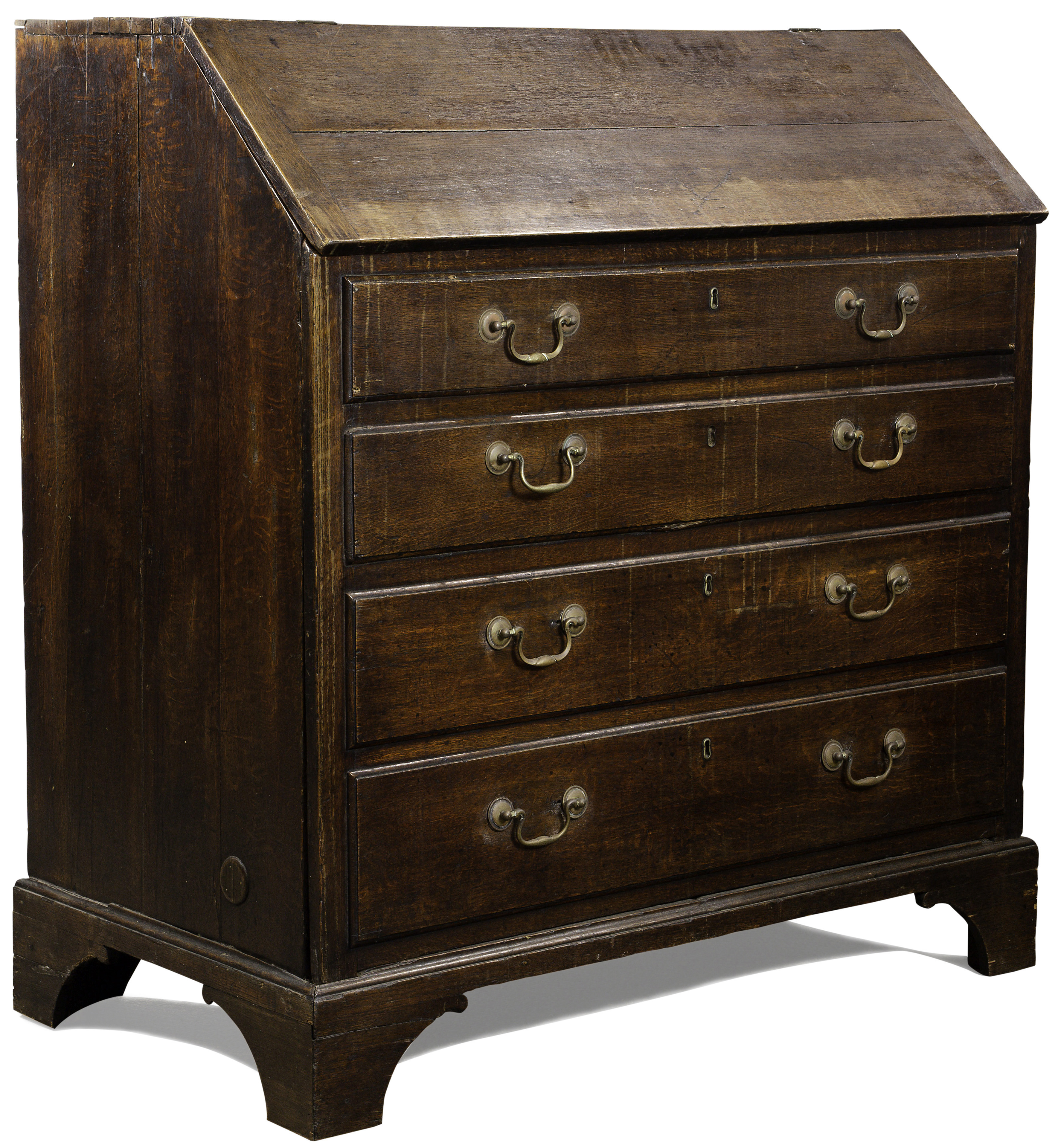 A GEORGE III OAK METAMORPHIC