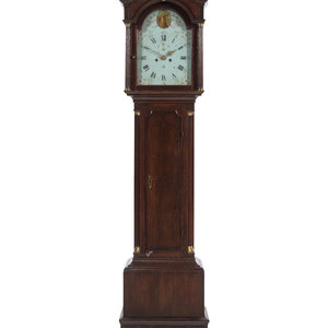 A George III Oak Tall Case Clock