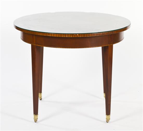A George III Occasional Table Baker
