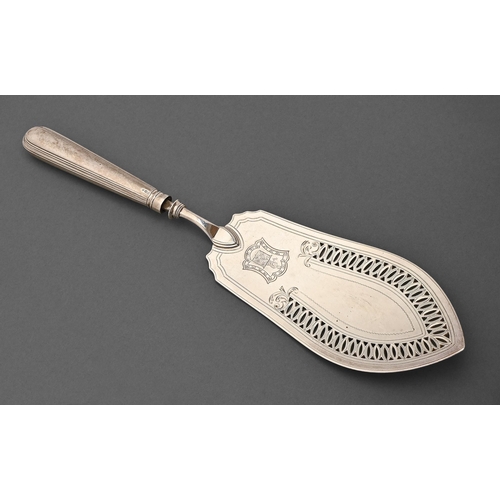 A George III pierced silver