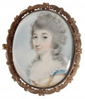 A GEORGE III PORTRAIT MINIATUR