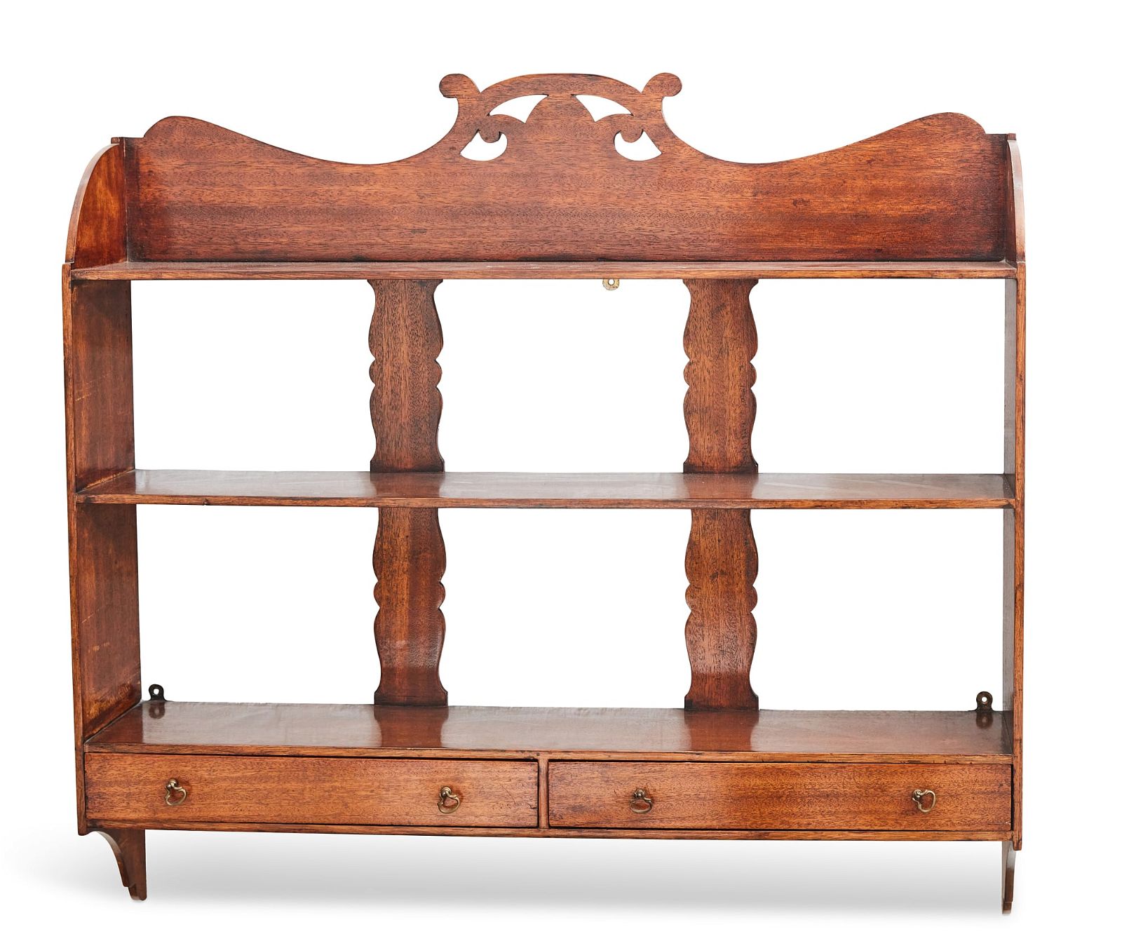 A GEORGE III PROVINCIAL MAHOGANY