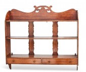 A GEORGE III PROVINCIAL MAHOGA