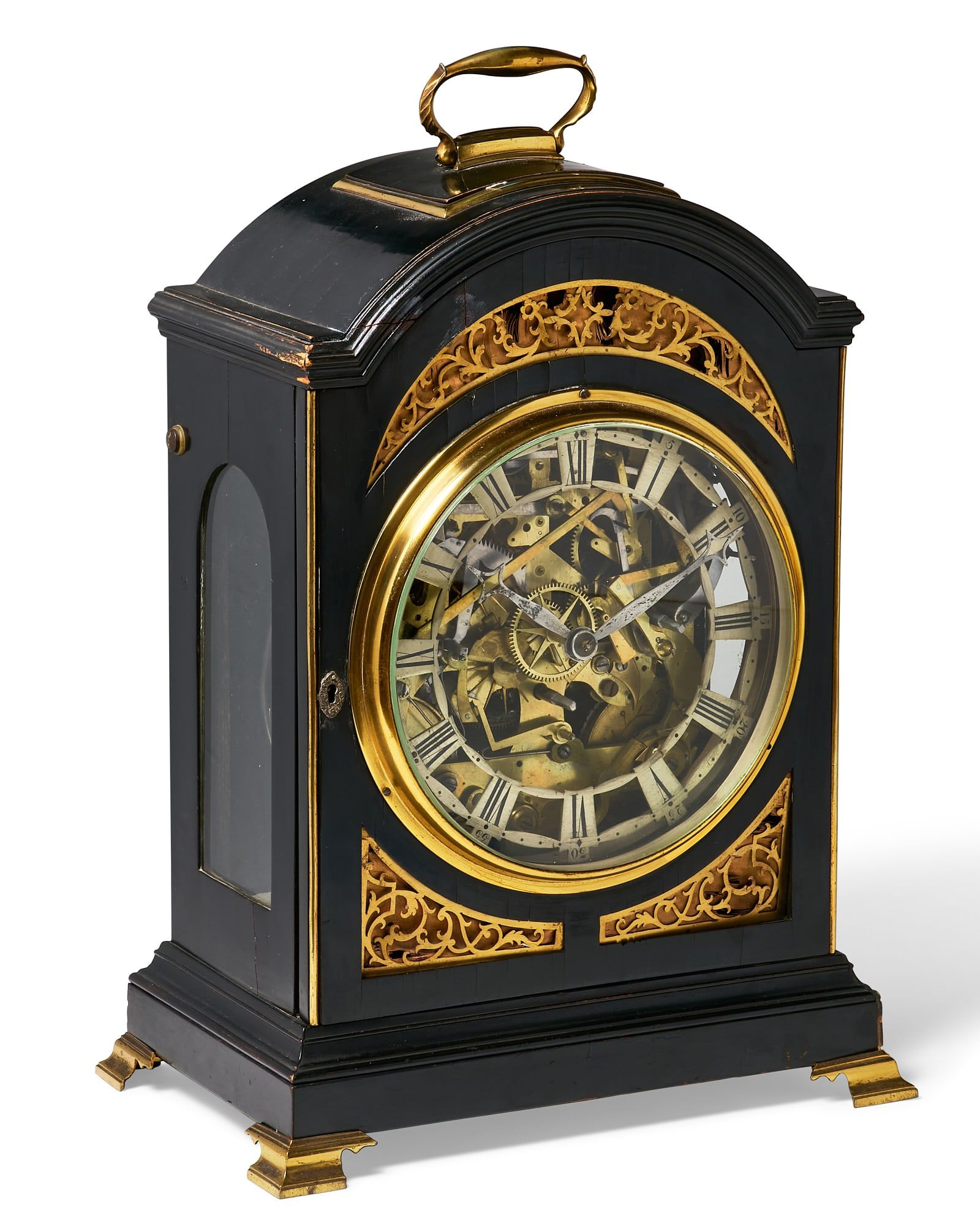 A GEORGE III QUARTER CHIMING