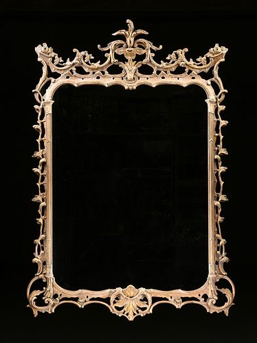 A GEORGE III ROCOCO STYLE PARCEL