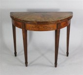A George III satinwood and har