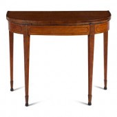 A George III Satinwood Flip-To