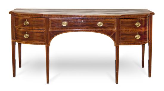 A George III Sheraton Mahogany