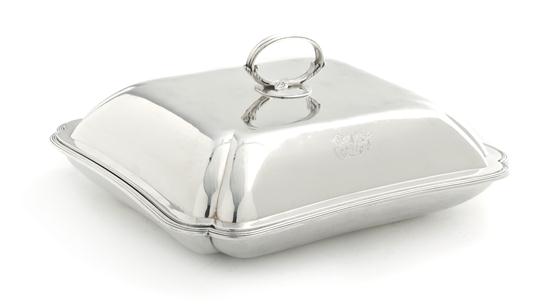 * A George III Silver Entree Dish