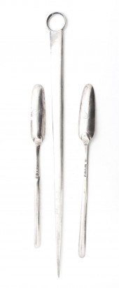 * A George III Silver Marrow S