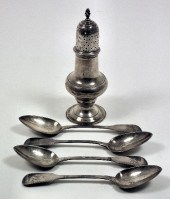A George III silver baluster s