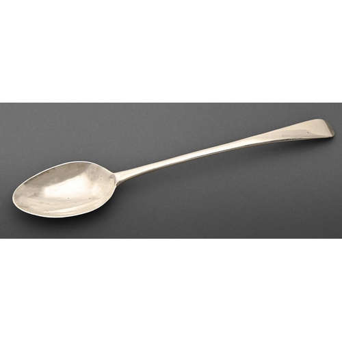 A George III silver basting