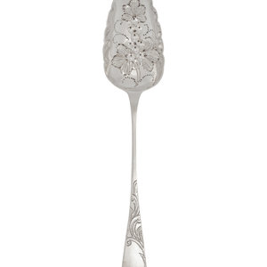 A George III Silver Berry Spoon