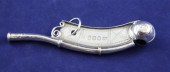 A George III silver bosun's ca