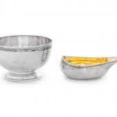 A George III Silver Bowl and P