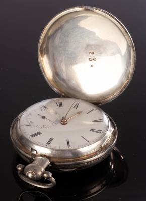 A George III silver case hunter