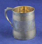 A George III silver christenin