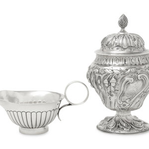 A George III Silver Covered Sugar