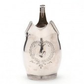A GEORGE III SILVER CREAMER Wi