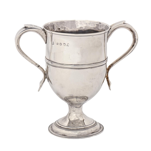 A George III silver cup, with