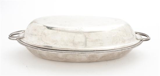 A George III Silver Entree Dish
