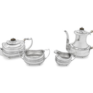 A George III Silver Four-Piece