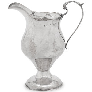 A George III Silver Helmet-Form