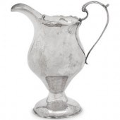 A George III Silver Helmet-For
