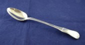 A George III silver hour glass