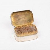 A George III silver nutmeg gra
