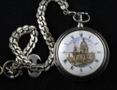 A George III silver pair cased