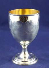 A George III silver presentati
