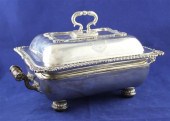 A George III silver rectangula