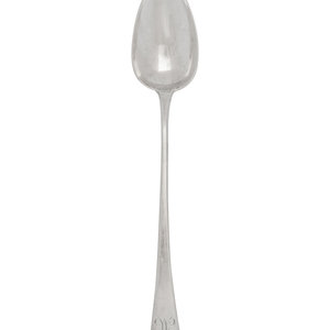 A George III Silver Serving Spoon