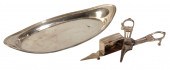 A GEORGE III SILVER SNUFFER AN