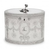 A George III Silver Tea Caddy