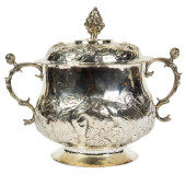 A GEORGE III STERLING COVERED