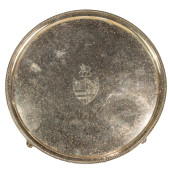 A GEORGE III STERLING SALVER,