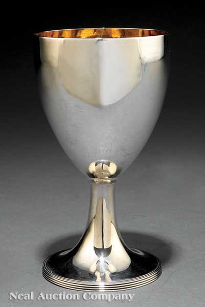 A George III Sterling Silver Goblet