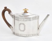 A GEORGE III STERLING SILVER T