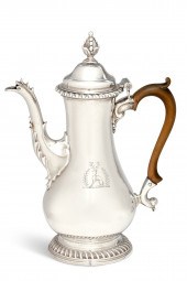 A GEORGE III STERLING SILVER C