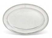 A GEORGE III STERLING SILVER O